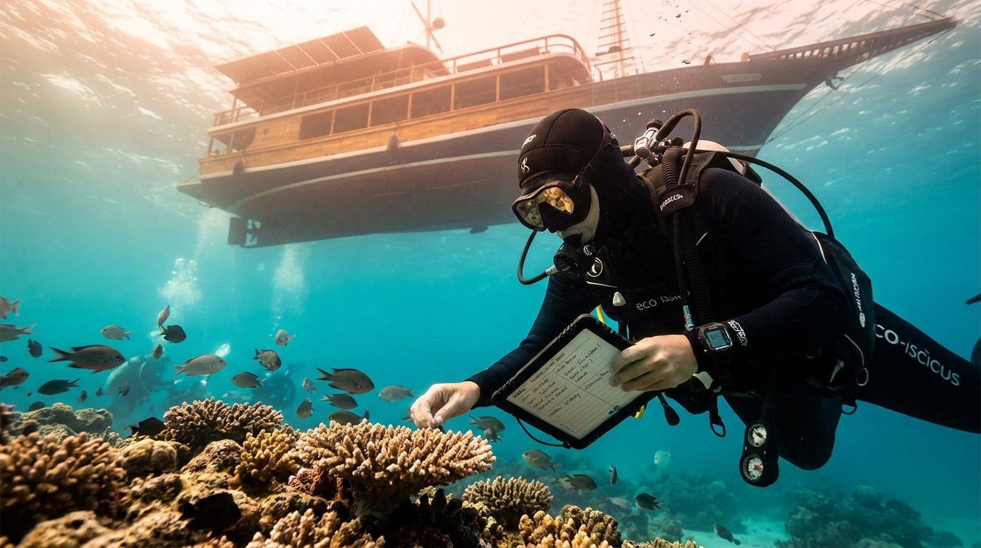 Eco-Friendly Liveaboards: The Real Sustainability Checklist Eco-Friendly Liveaboards: The Real Sustainability Checklist — liveaboard diving guide · Lifestyle | Blue Rides