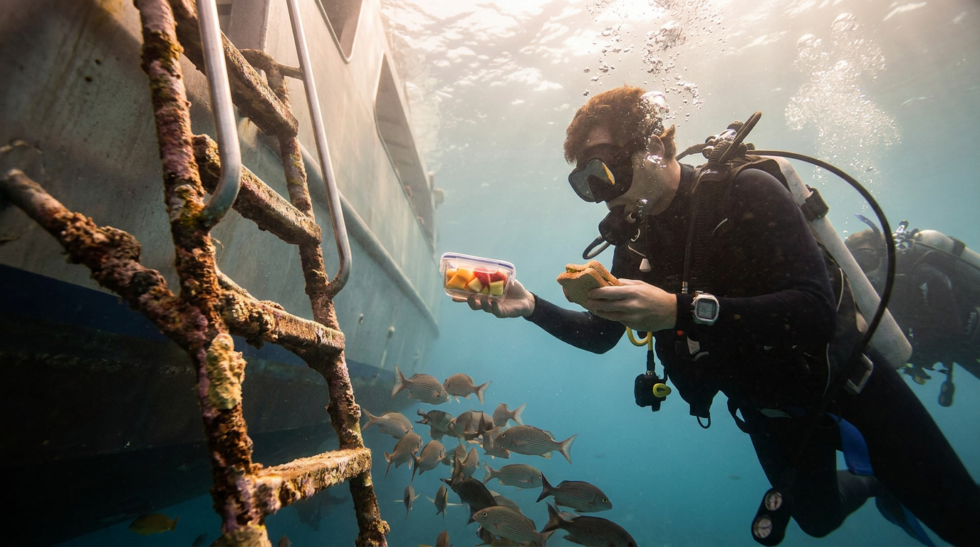 Liveaboard Food: Meals, Dietary Needs, and the Galley Reality Liveaboard Food: Meals, Dietary Needs, and the Galley Reality — liveaboard diving guide · Lifestyle | Blue Rides