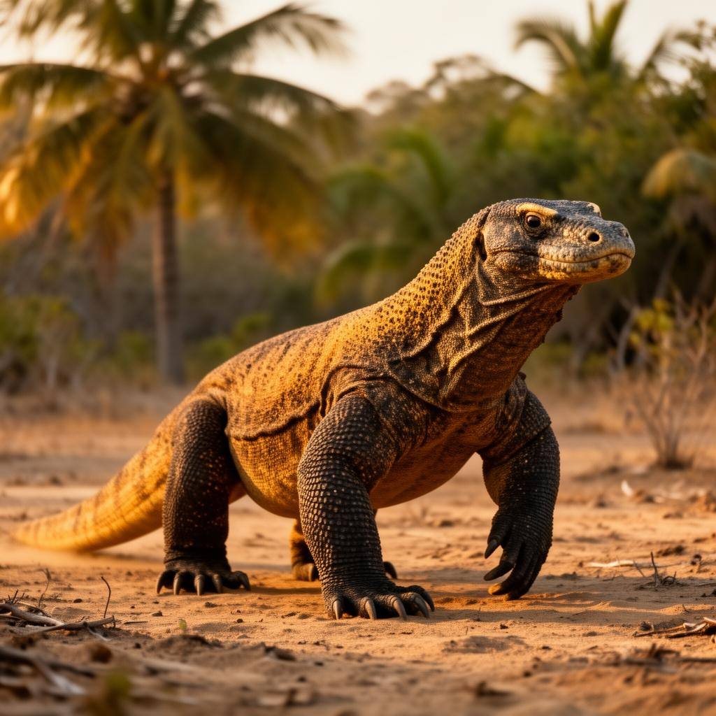 Møte med Komodovaraner