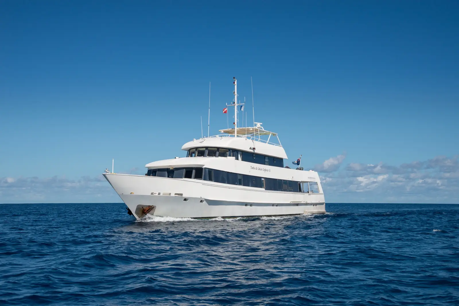Turks and Caicos Explorer II jacht nurkowy