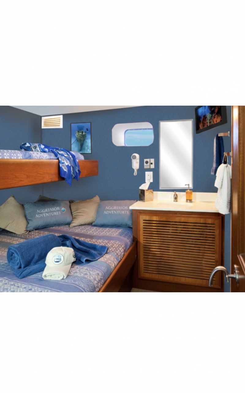 Bunk-Style Deluxe Stateroom