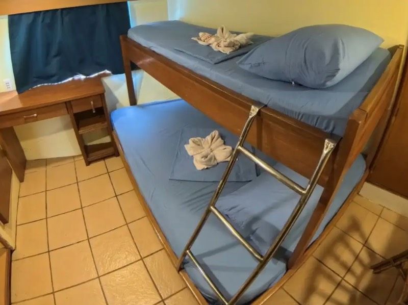 Lower Deck Double | Bunk Cabins