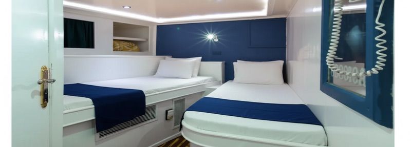 Standard Twin Cabin - Lower Deck