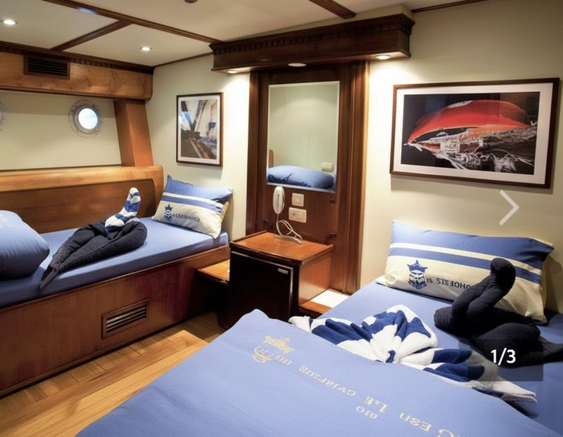 TWIN BERTH CABIN - LOWER DECK