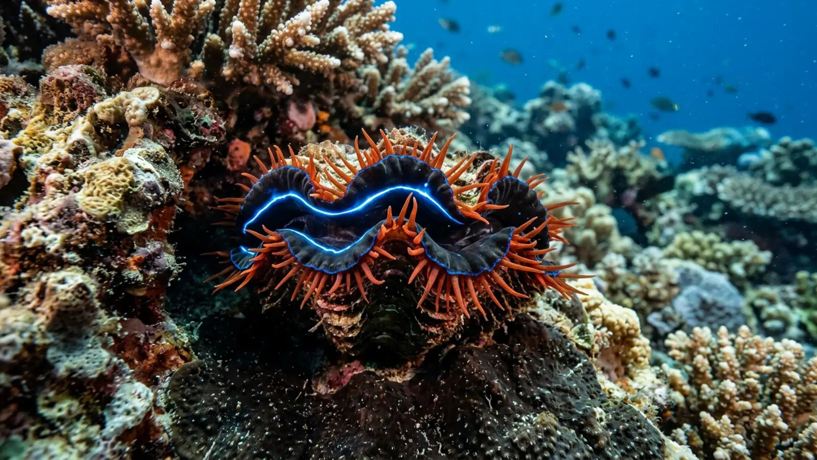 Elektrische Schelp in zijn natuurlijke leefgebied — duikontmoetingen en beste bestemmingen