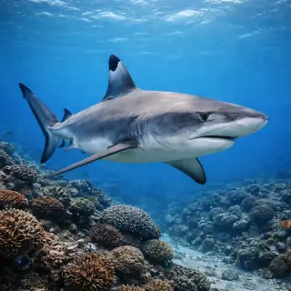 オグロメジロザメ