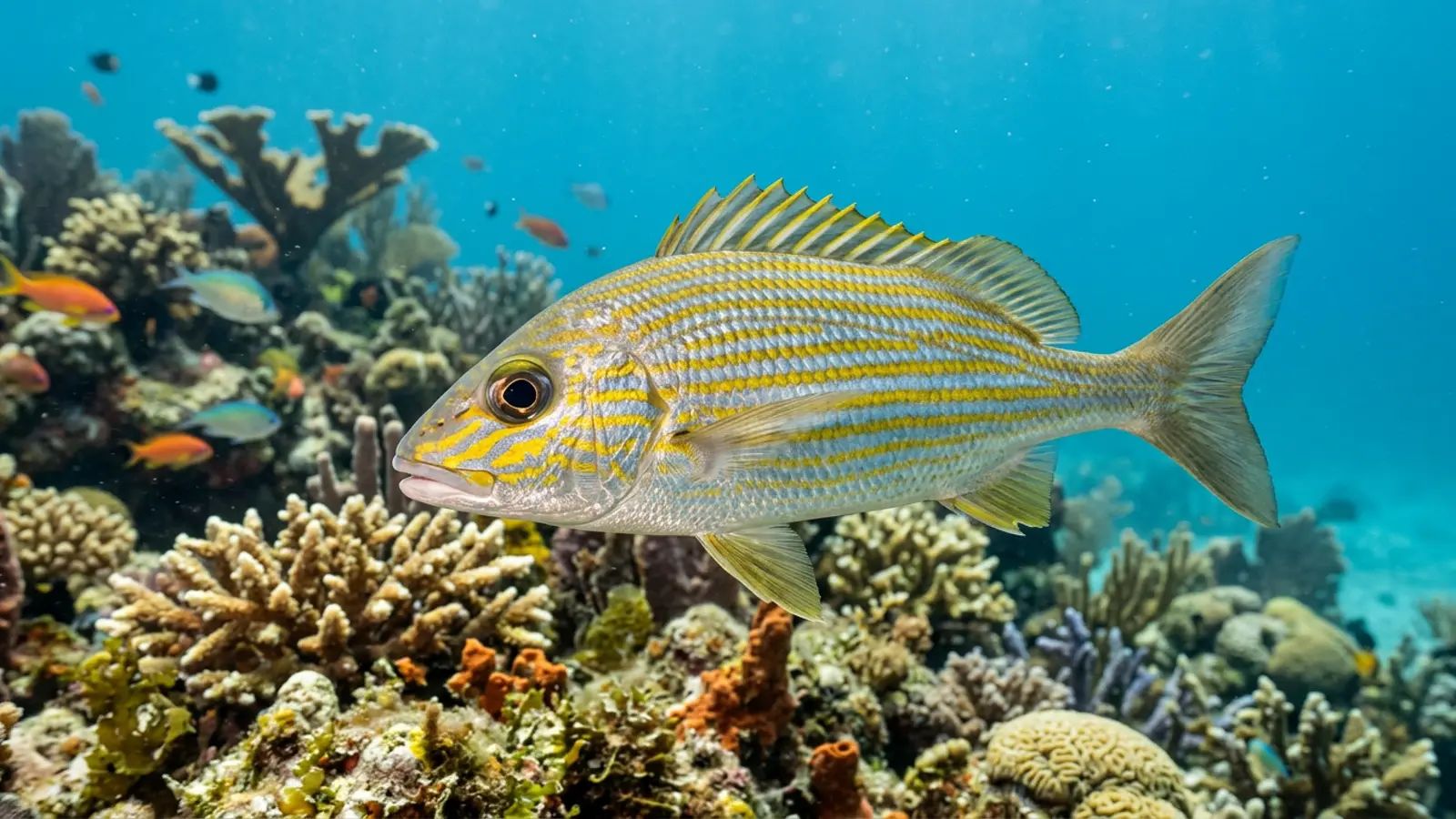 Grunt species at the dive site Great Blue Hole Andros