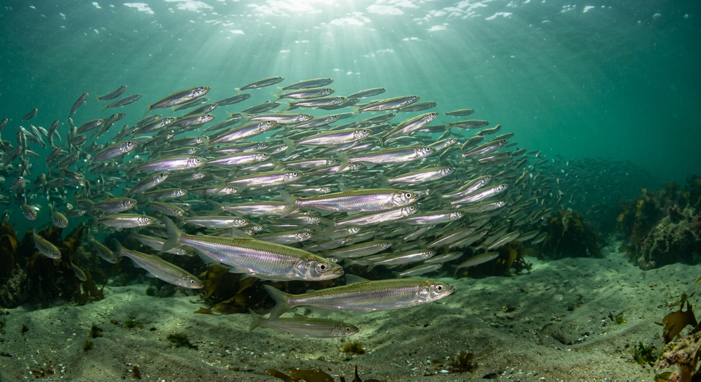 Smelt at the dive site Sarıyarlar Bay