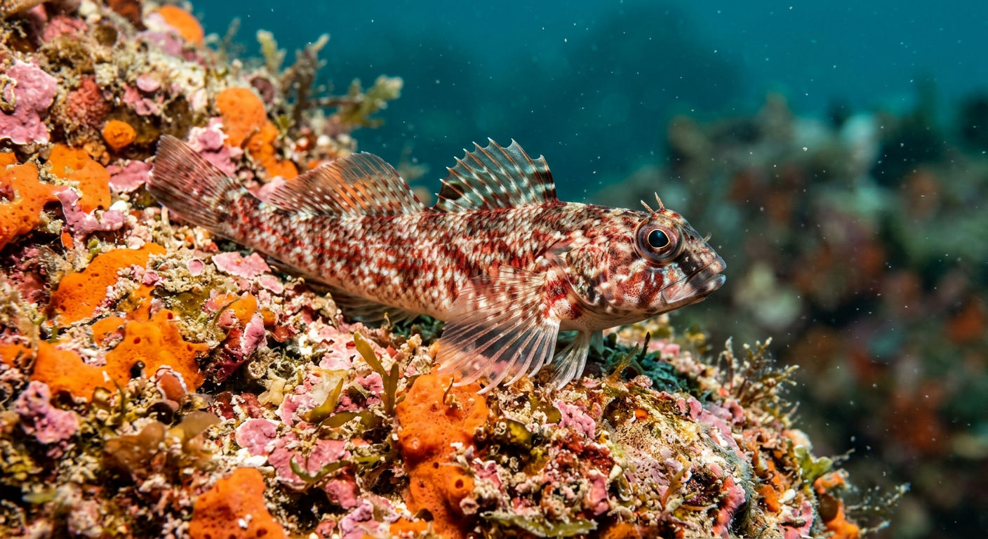 Triplefin at the dive site Eagle Ray Wall