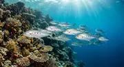 Dronningfisk (Scomberoides commersonnianus) – marint liv