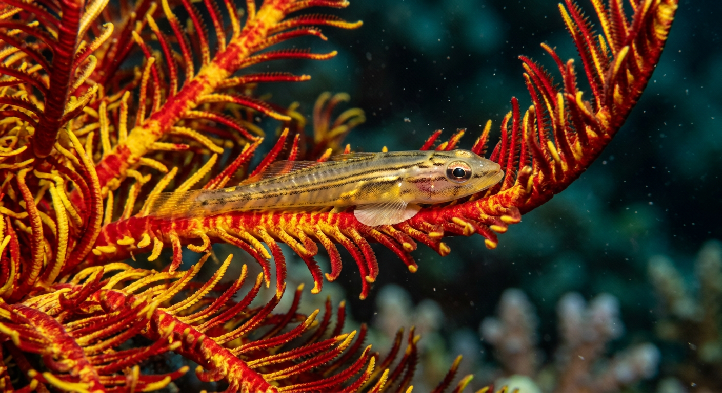 빨판상어 (Clingfish) (Gobiesocidae (e.g. Diademichthys lineatus, Discotrema echinophila)) – 해양 생물