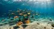 Arraia-Chita Dourada (Rhinoptera steindachneri) – vida marinha