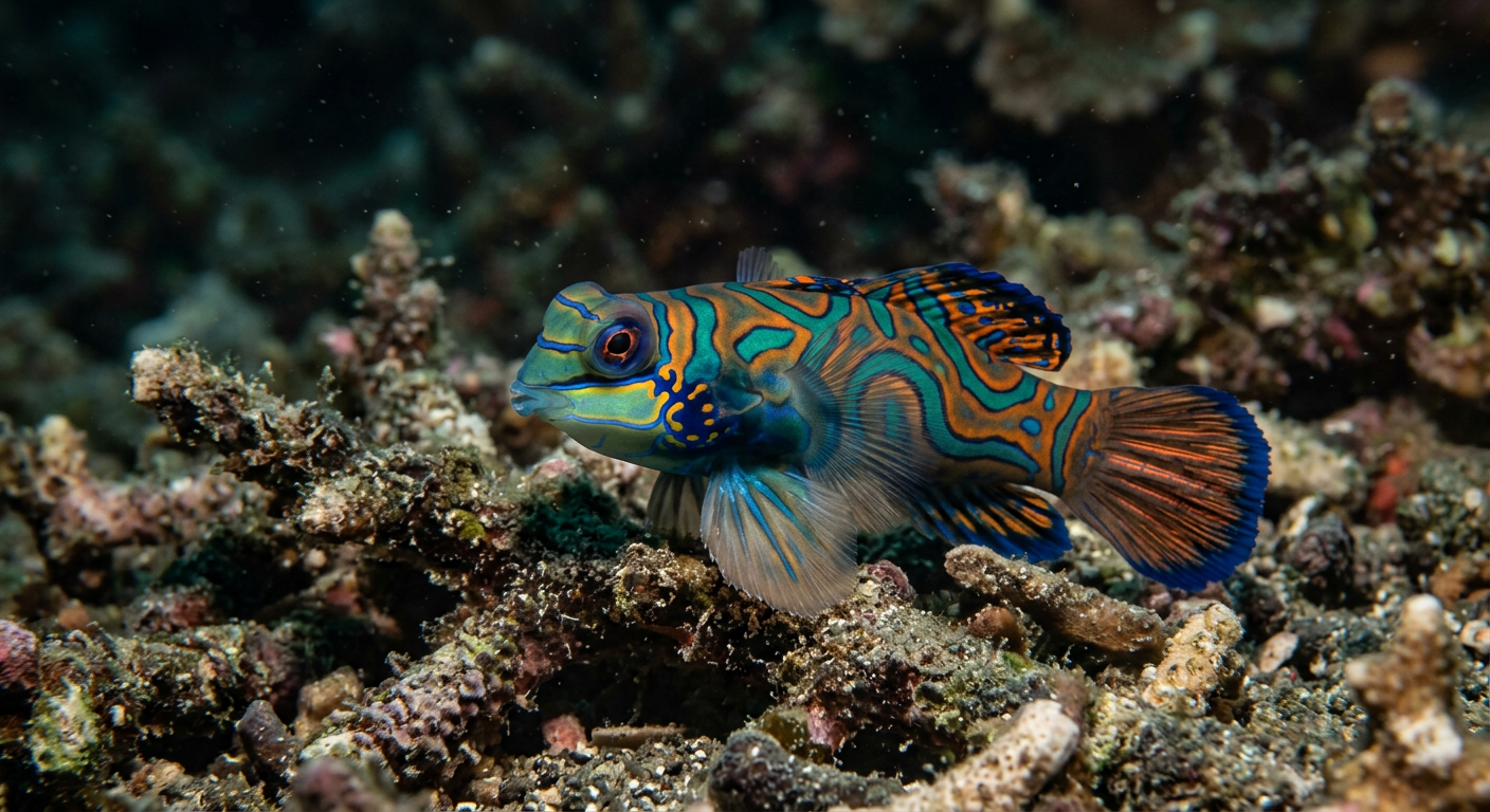 Dragonet ve svém přirozeném prostředí — setkání při potápění a nejlepší destinace