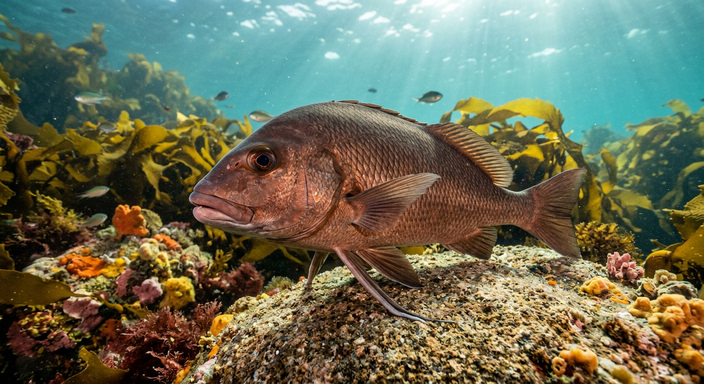 Morwong at the dive site Montague Island