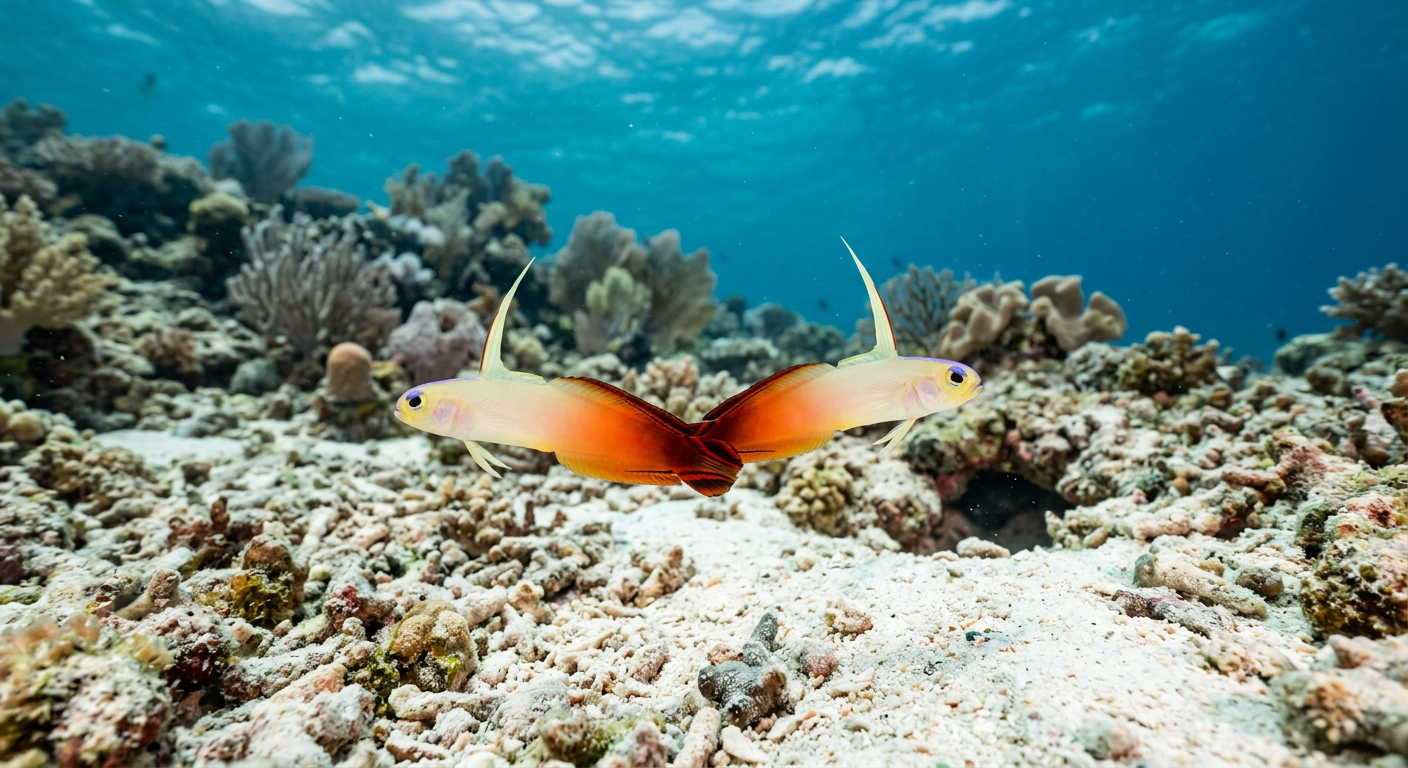 Fiery Dartfish at the dive site Mbigo Mbigo