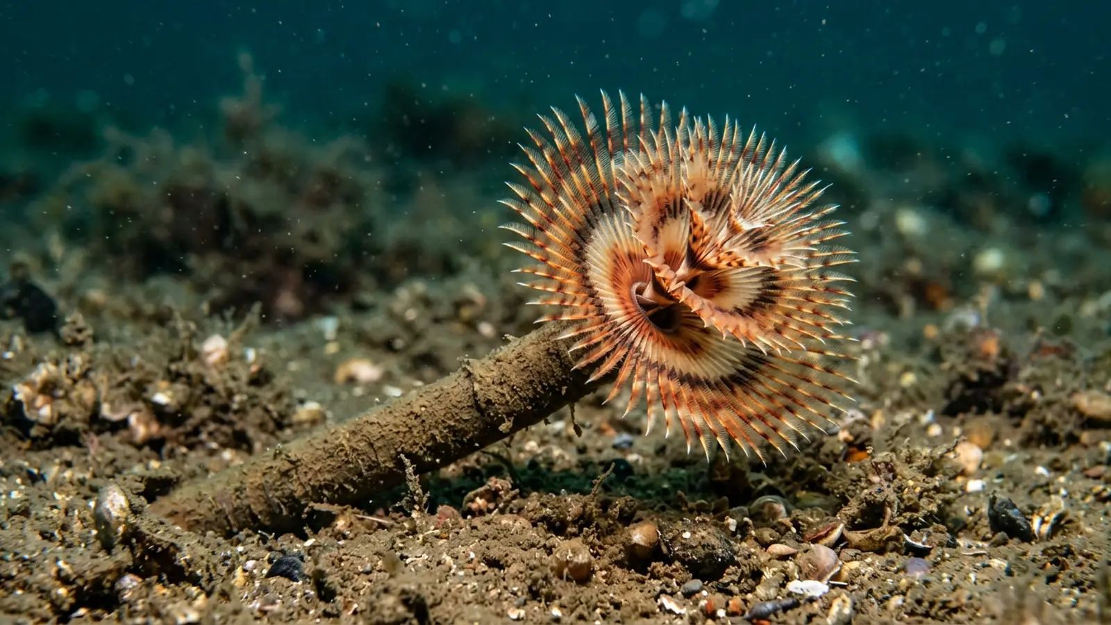 Pauwenworm in zijn natuurlijke leefgebied — duikontmoetingen en beste bestemmingen