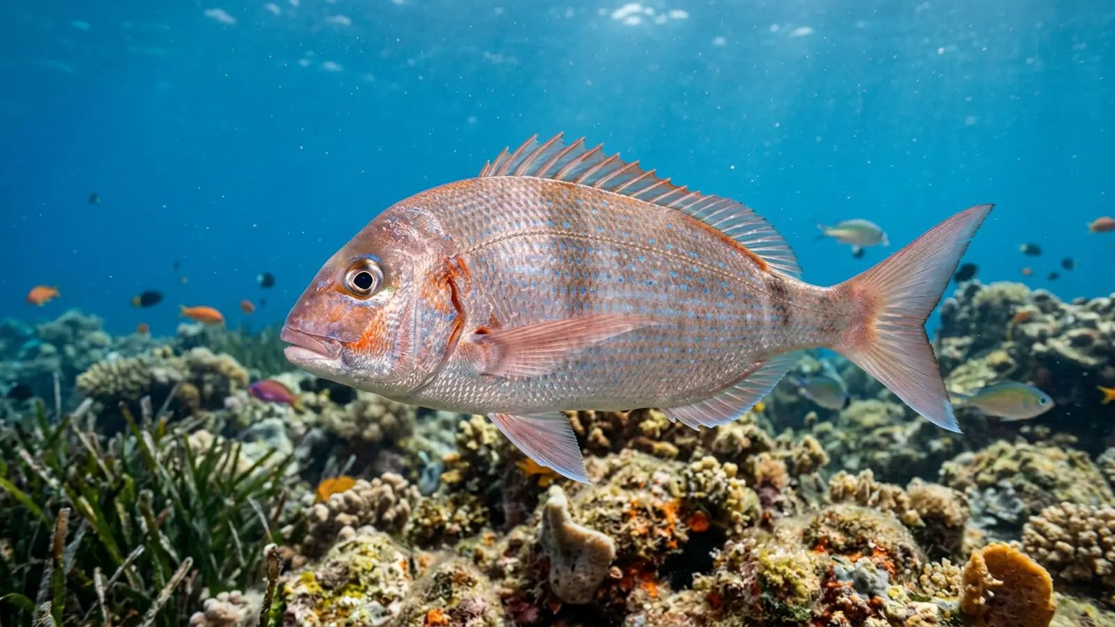 Sargi at the dive site Adabanko Reef