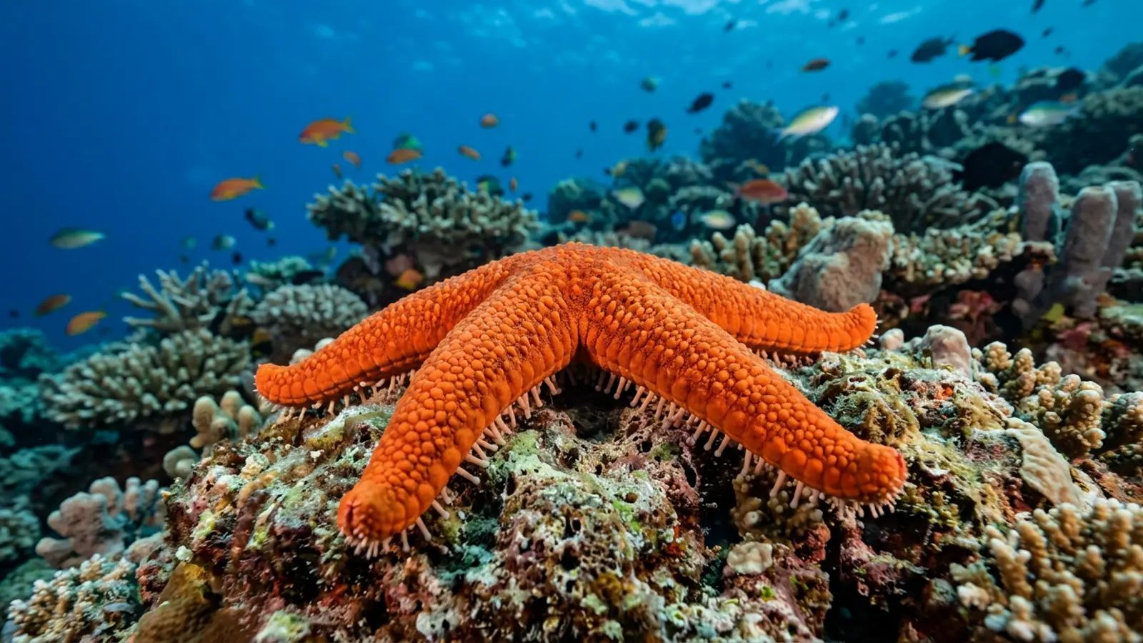 Sea Star in its natural habitat — diving encounters and best destinations