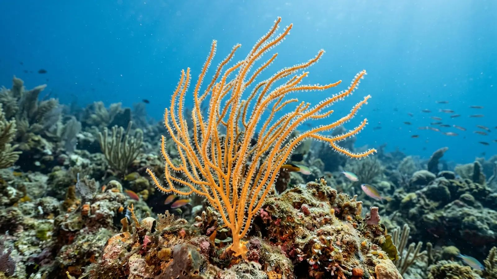 Chicote do Mar (Leptogorgia virgulata) – vida marinha