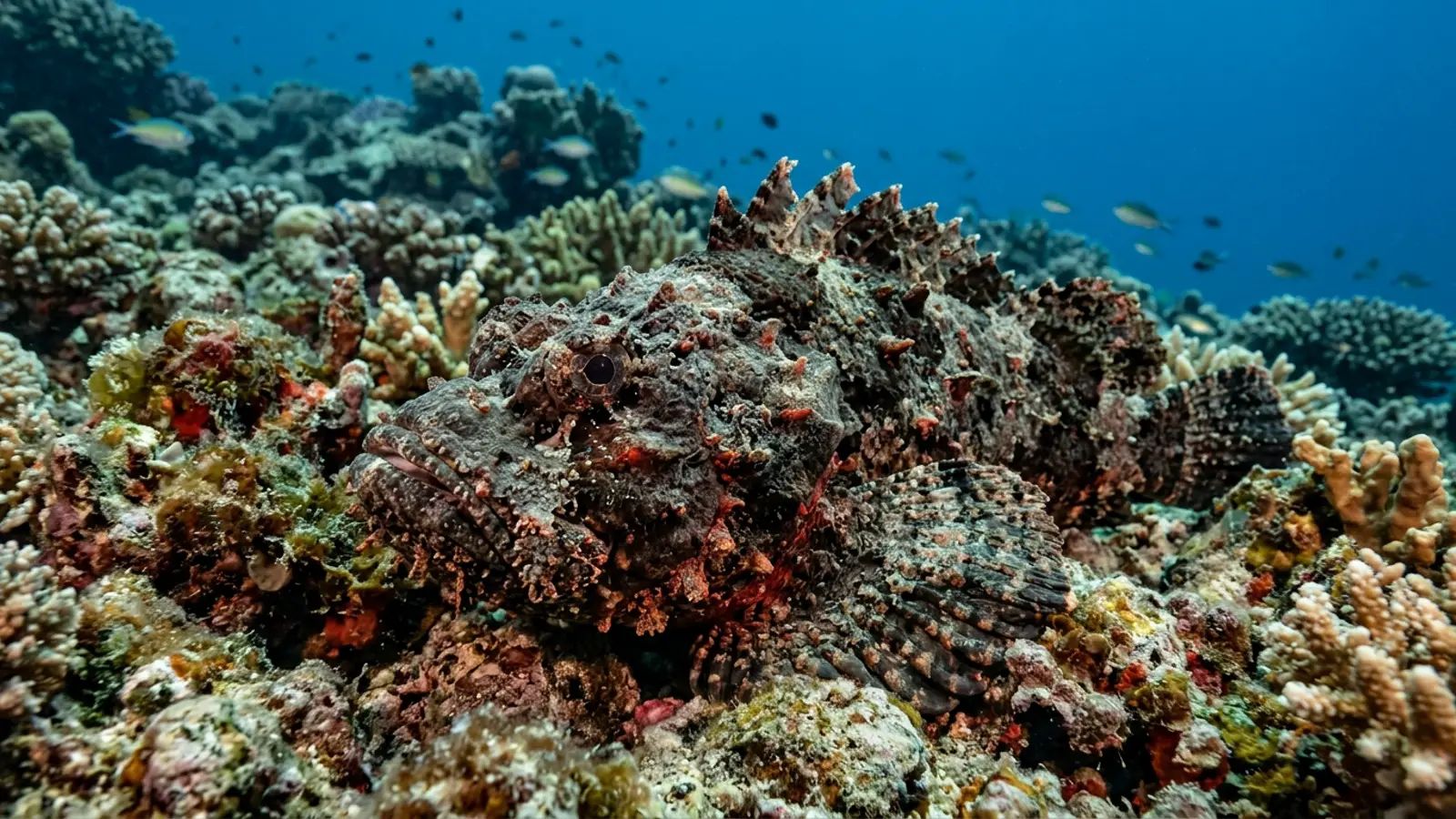 Steenvis in zijn natuurlijke leefgebied — duikontmoetingen en beste bestemmingen