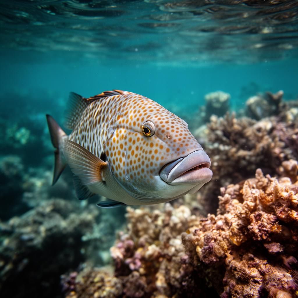 Sweetlips at the dive site Echuca Patch