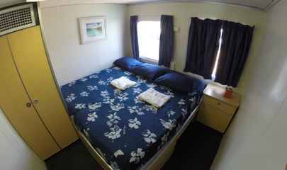 King Ocean View Cabin with Twin capability