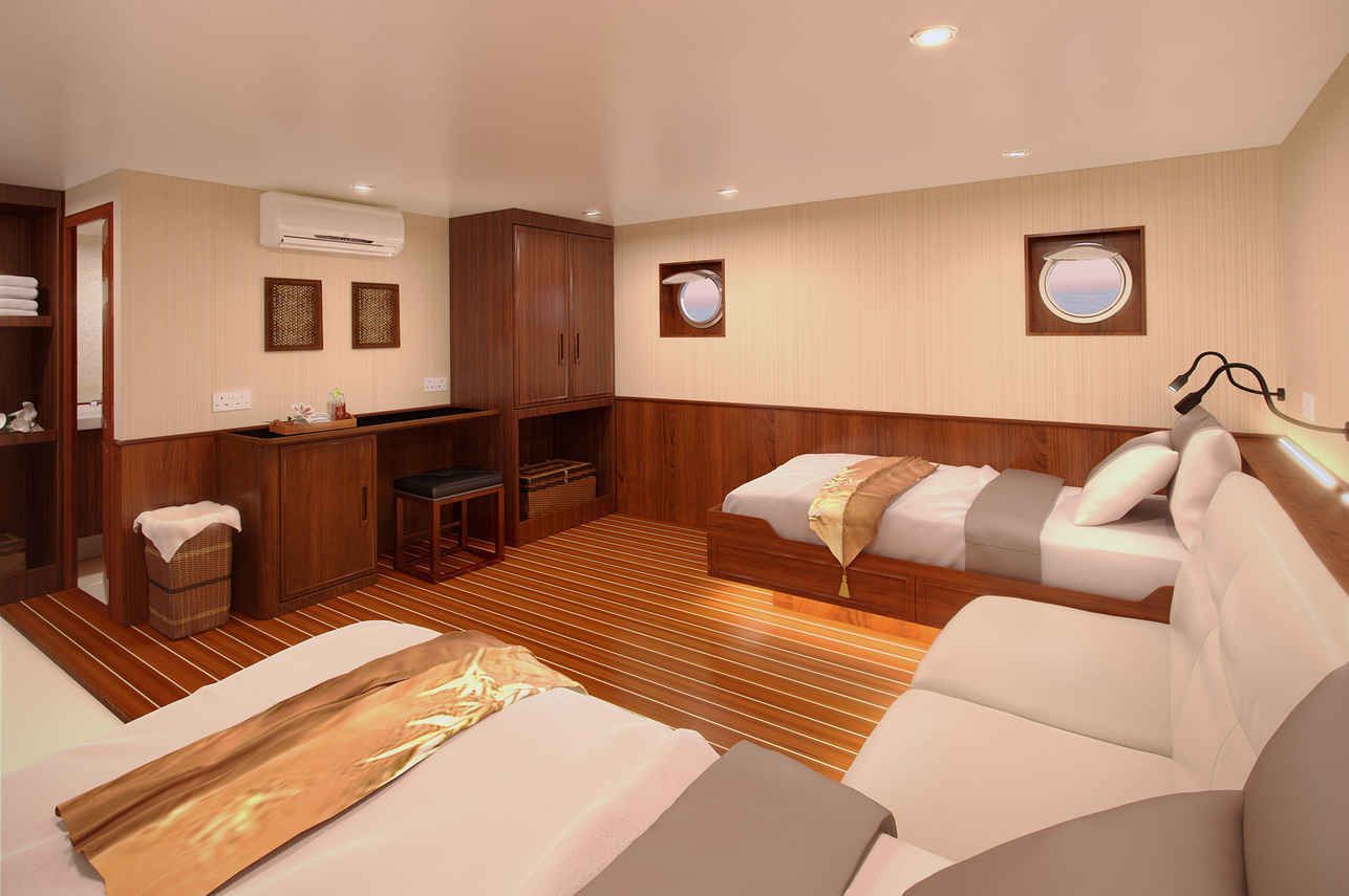 Lower Deck Cabins