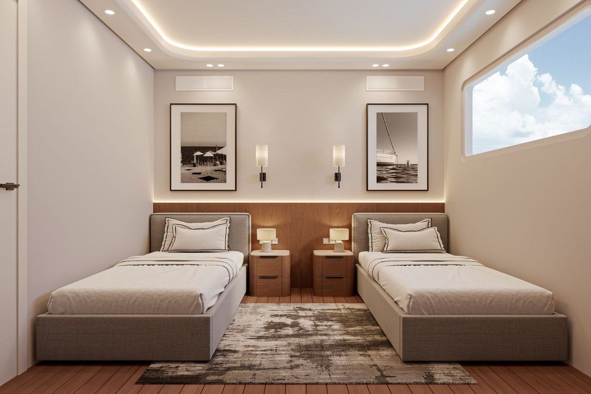 Twin Cabin Upper Deck