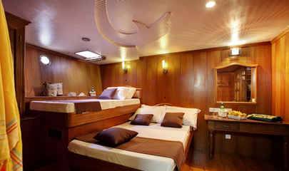 Lower Deck Double Cabins