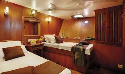 Lower Deck Twin Cabins