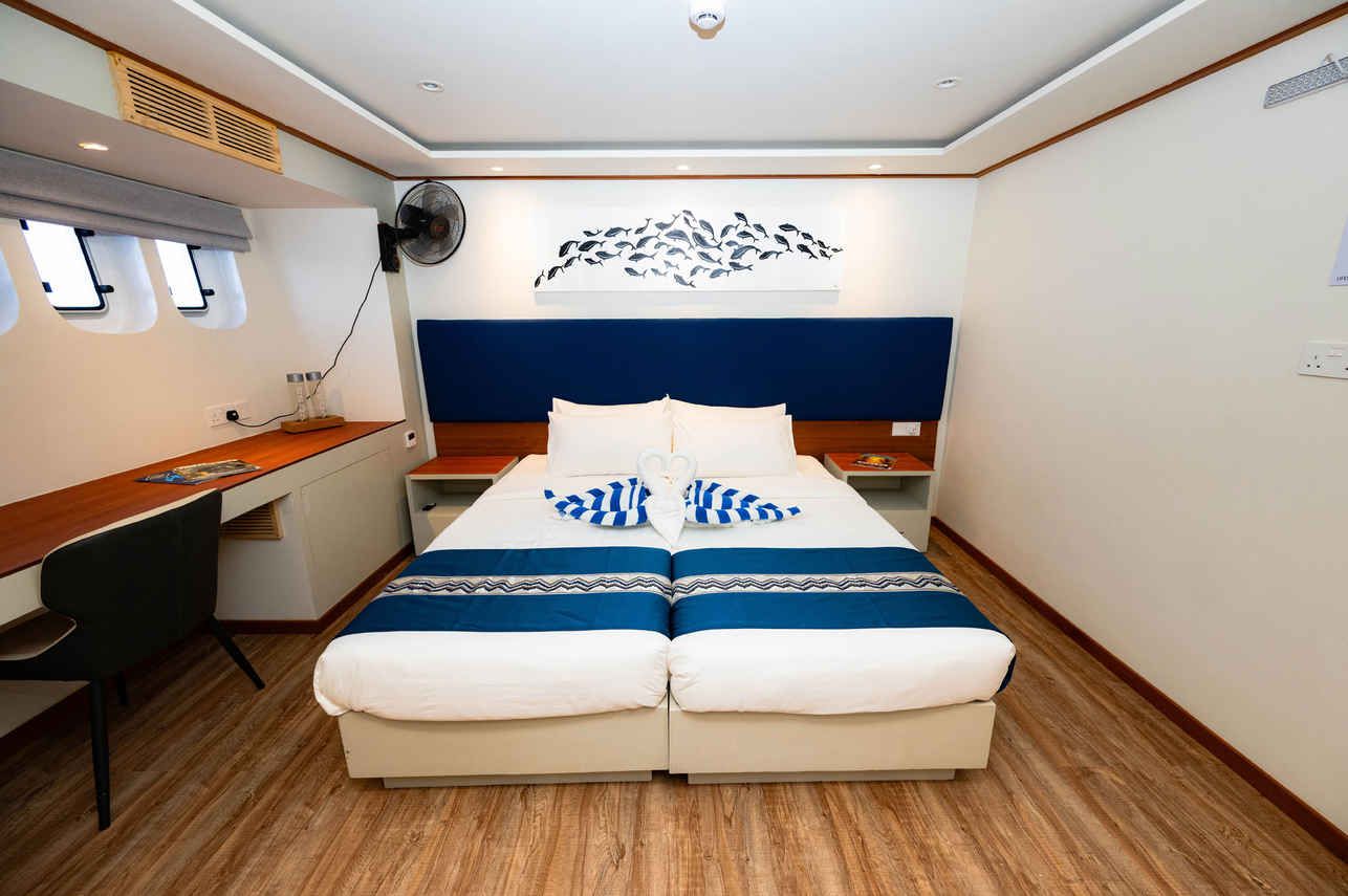 Lower Deck Double Cabins