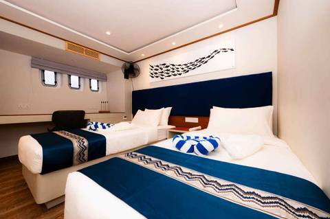 Lower Deck Double/Twin Cabins