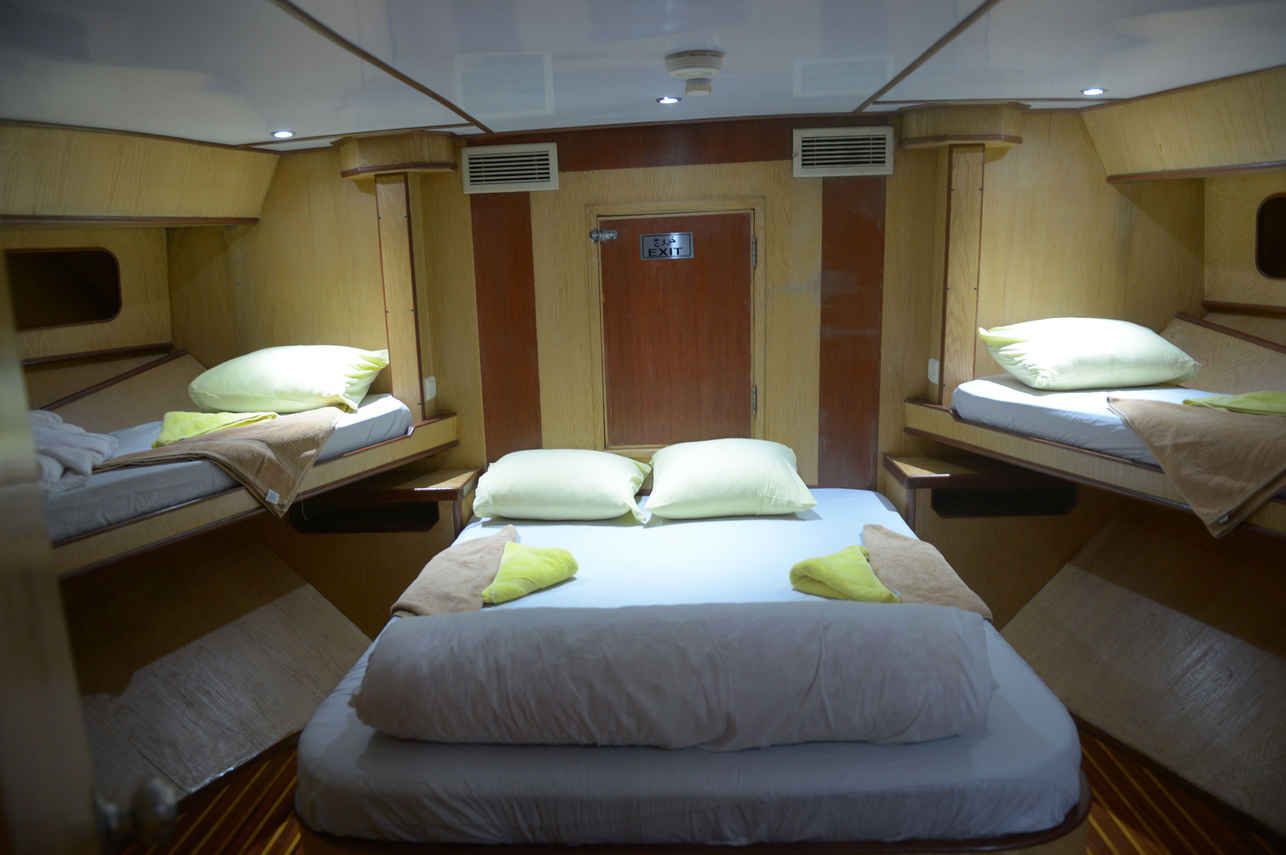 Lower Deck - Double/Triple Cabin