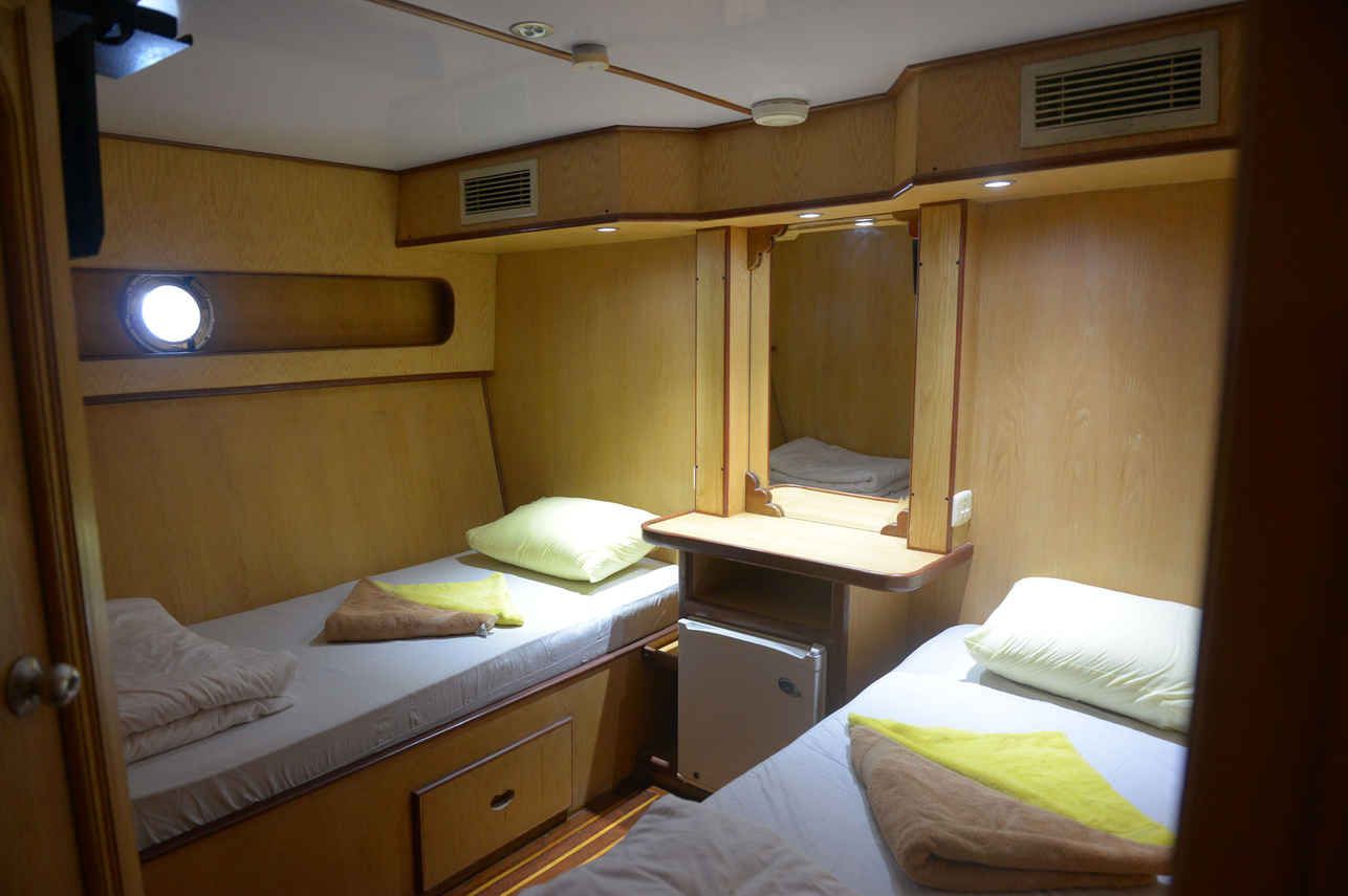 Lower Deck - Twin Cabins