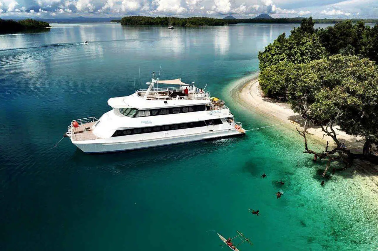 Oceania crucero de buceo