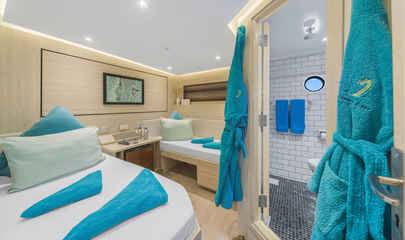 Standard Twin Upper Deck Cabins