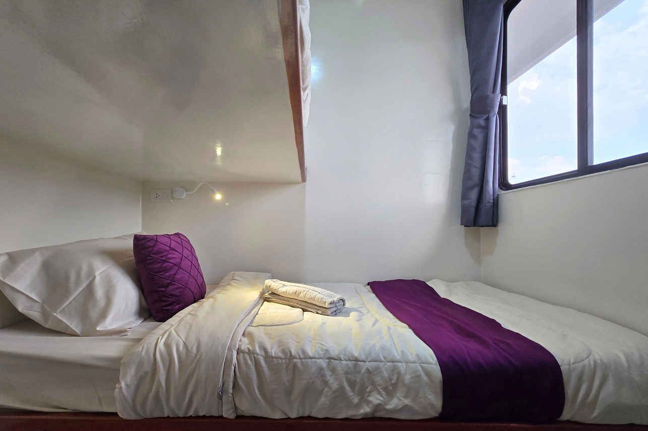 Upper Deck - Bunk Bed Cabins