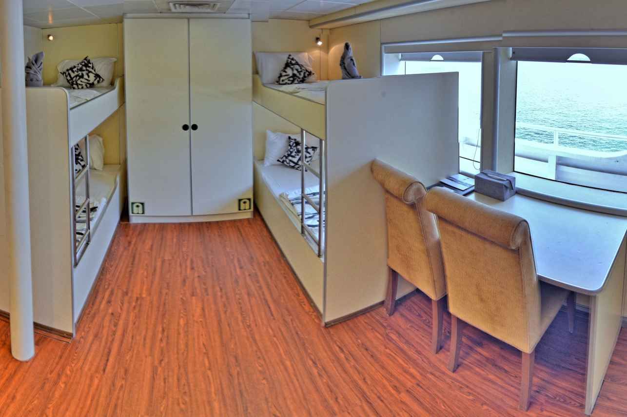 Quad Cabin Twin
