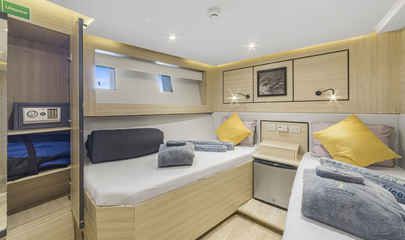 Standard Twin Lower Deck Cabins
